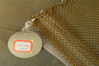 공간 분리기를 위한 알루미늄 체인 링크 1.2 밀리미터 금속 그물 세공 커튼