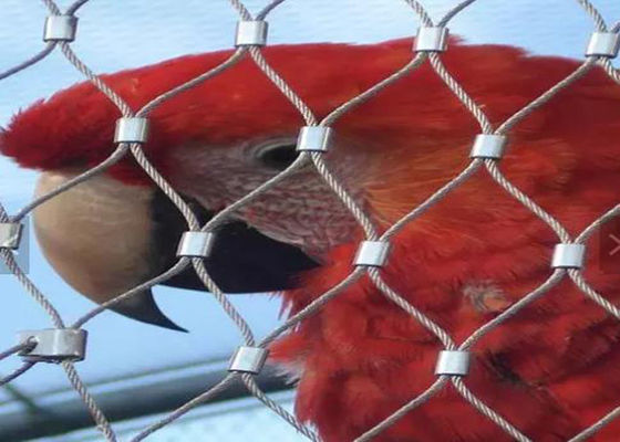 2 밀리미터 와이어 로프 메쉬 번식 비둘기 새장 우븐 7*19